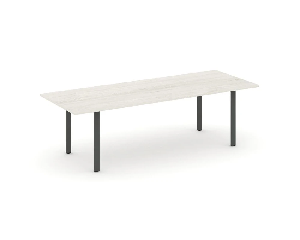 Стол переговорный на П-образном каркасе без лючка 2580x980x750 Стайл Проджект Директ / Style Project Direct