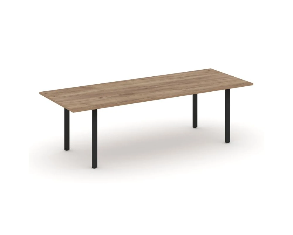 Стол переговорный на П-образном каркасе без лючка 2580x980x750 Стайл Проджект Директ / Style Project Direct