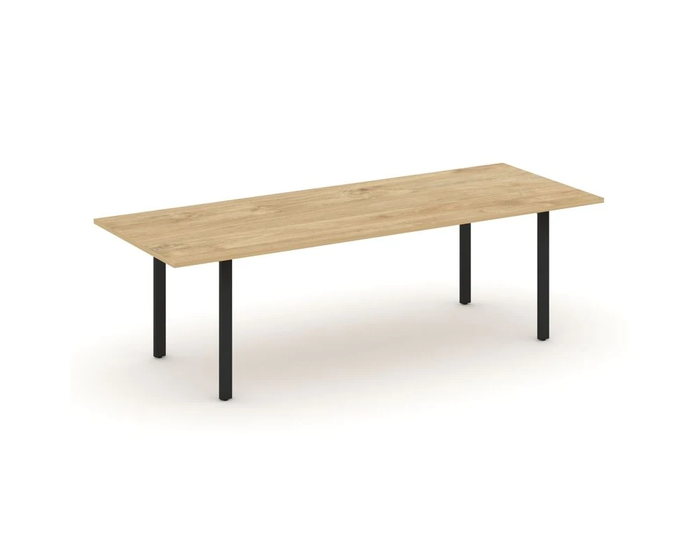 Стол переговорный на П-образном каркасе без лючка 2580x980x750 Стайл Проджект Директ / Style Project Direct