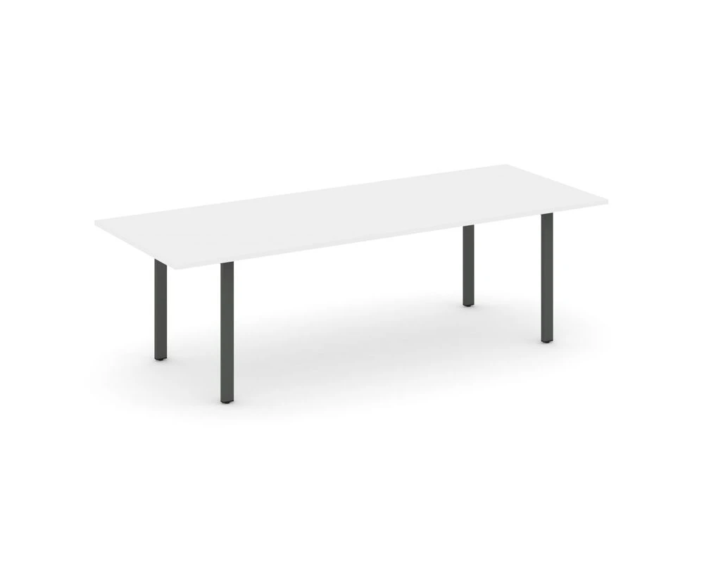 Стол переговорный на П-образном каркасе без лючка 2580x980x750 Стайл Проджект Директ / Style Project Direct