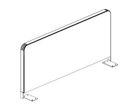 Экран боковой Ткань 700х28х397 Стайл Проджект / Style Project images