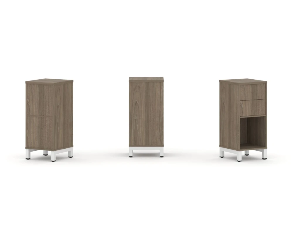 Набор стеллажа 1 сторон., 2 яр. 387x400x881 Стайл Проджект / Style Project