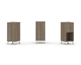 Набор стеллажа 1 сторон., 2 яр. 387x400x881 Стайл Проджект / Style Project images