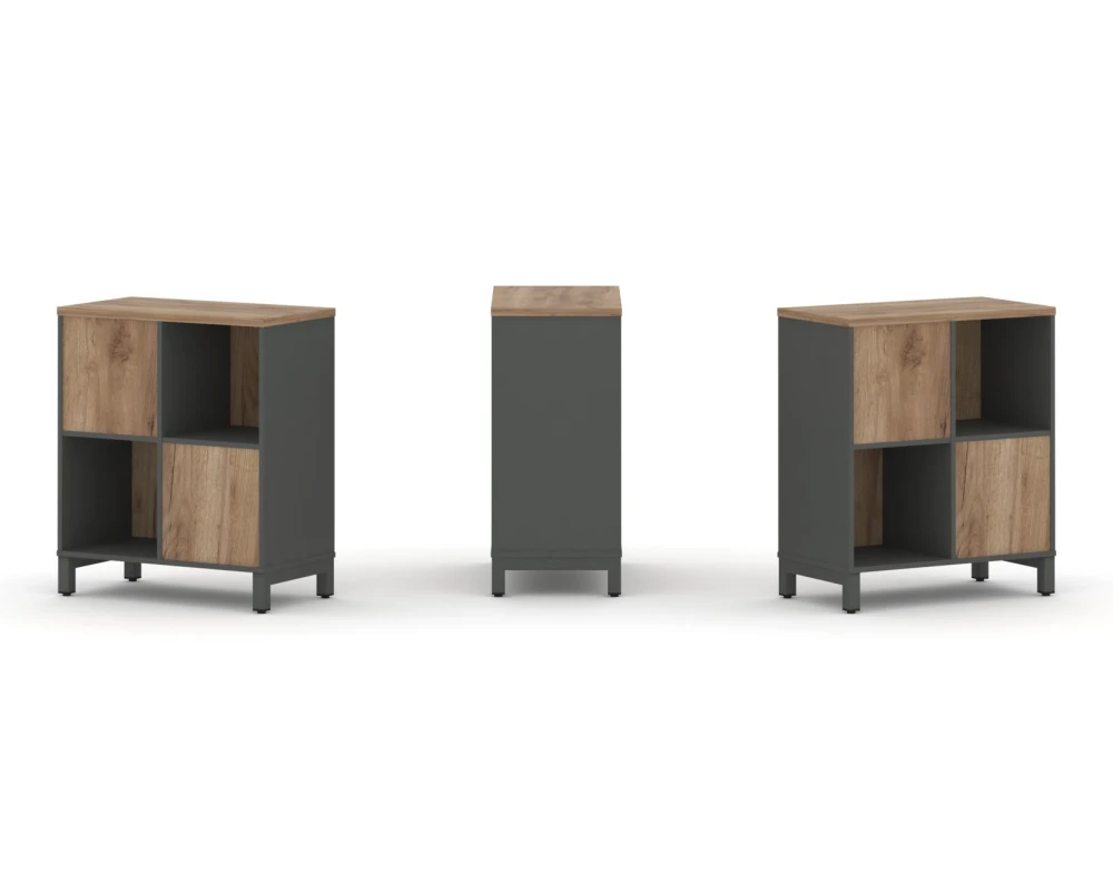 Набор стеллажа 2-х сторон., 2 яр. 754x400x881 Стайл Проджект / Style Project