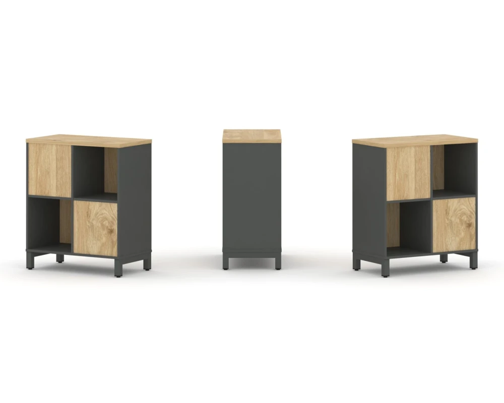 Набор стеллажа 2-х сторон., 2 яр. 754x400x881 Стайл Проджект / Style Project