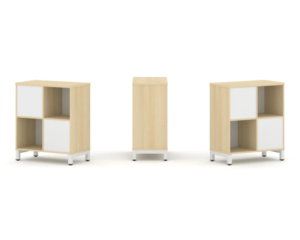 Набор стеллажа 2-х сторон., 2 яр. 754x400x881 Стайл Проджект / Style Project