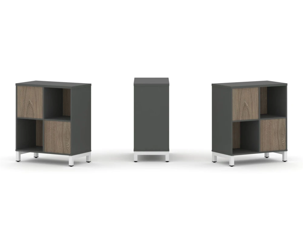 Набор стеллажа 2-х сторон., 2 яр. 754x400x881 Стайл Проджект / Style Project