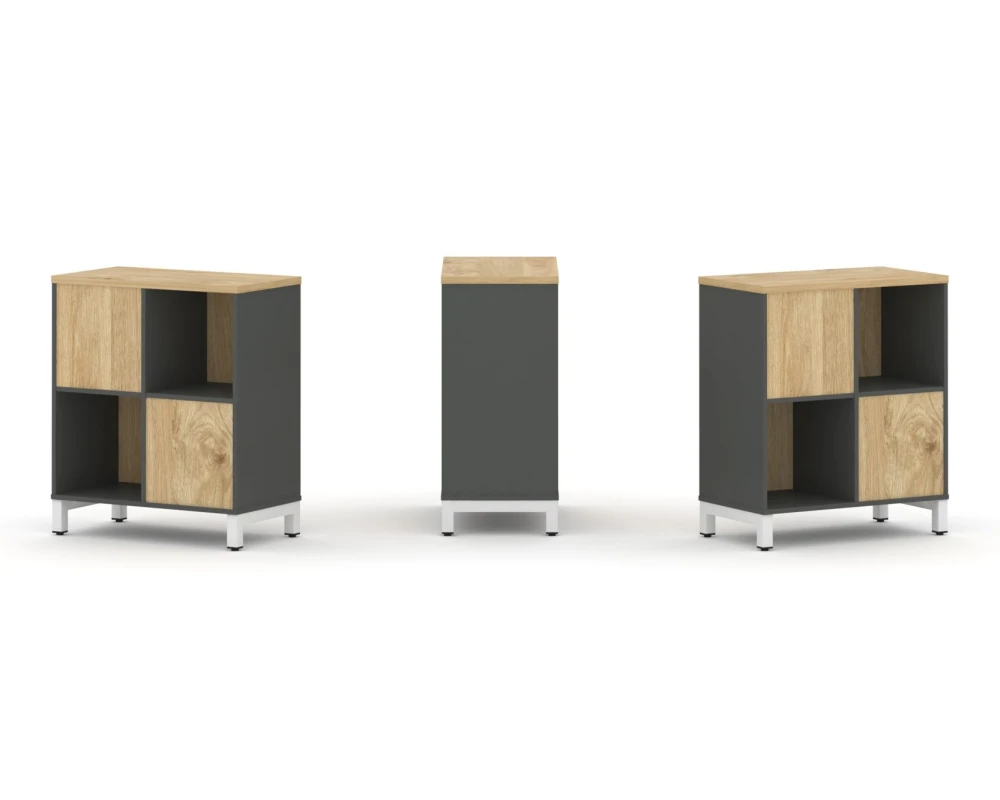 Набор стеллажа 2-х сторон., 2 яр. 754x400x881 Стайл Проджект / Style Project