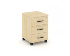 Тумба мобильная 3 ящ. Стандартные колеса 416x460x611 Style Project images