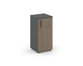 Шкаф низкий узкий правый закрытый 400x400x833 Стайл Проджект / Style Project images