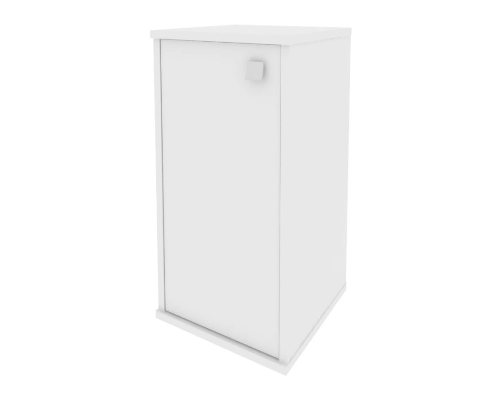 Шкаф низкий узкий 1 низкая дверь ЛДСП левый 412x410x828 Стайл Систем / Style System