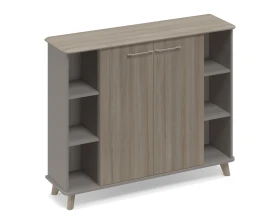 Шкаф средний полузакрытый греденция Time Wood images