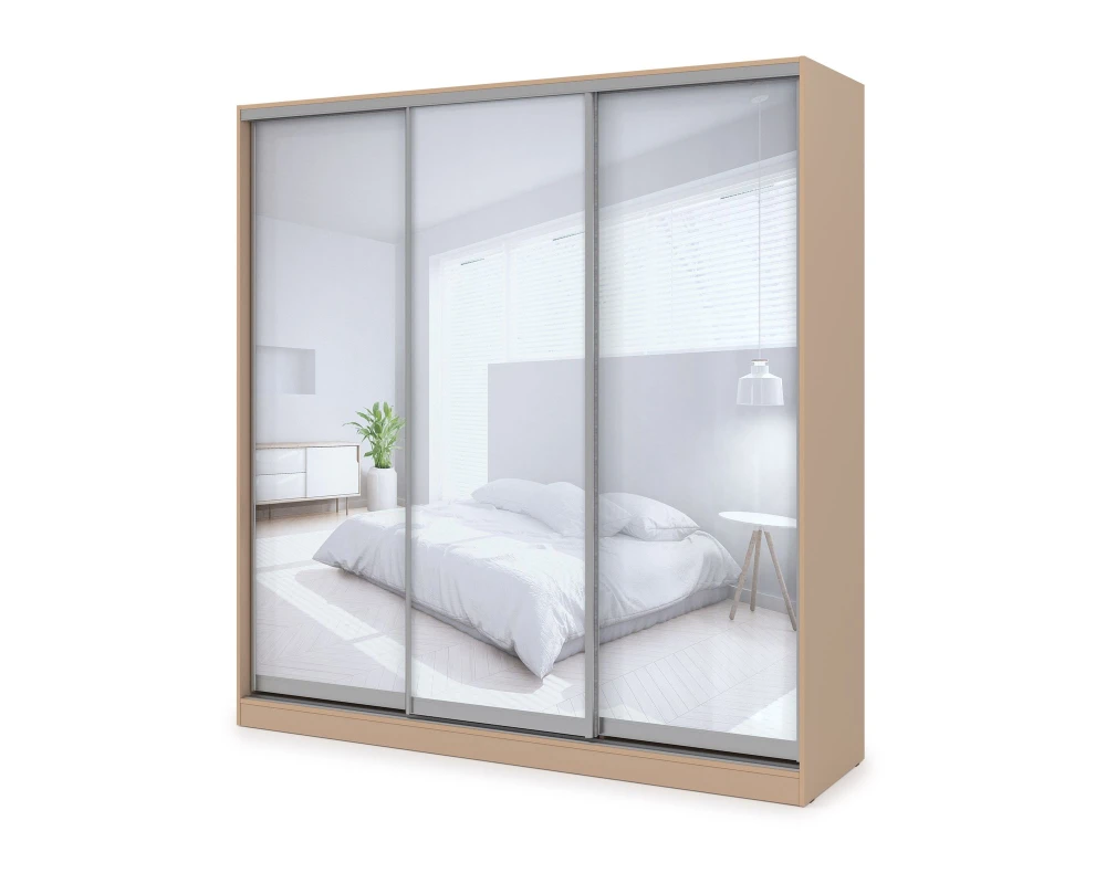 Шкаф-купе 3-дверный (1798*600*2201) ШКЗЗЗ.18.6 КОМФОРТ / COMFORT