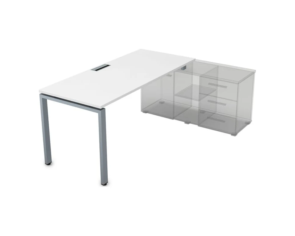 Стол рабочий прямолинейный для крепления на тумбу (1800*900*750) СП-П.995 GLOSS