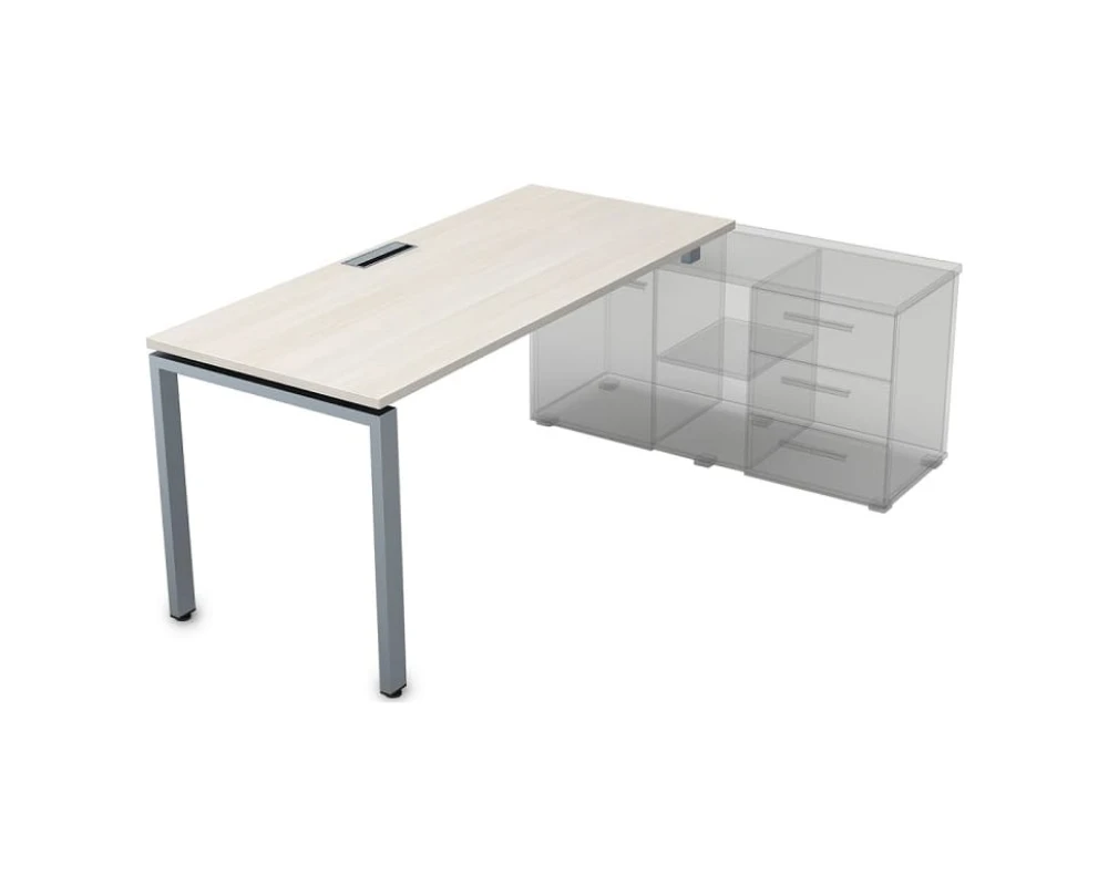 Стол рабочий прямолинейный для крепления на тумбу (1800*900*750) СП-П.995 GLOSS