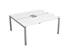 Стол системы БЕНЧ сдвоенный на 2 рабочих места, начальный (1800*1435*750) СБДН-П.975 GLOSS images