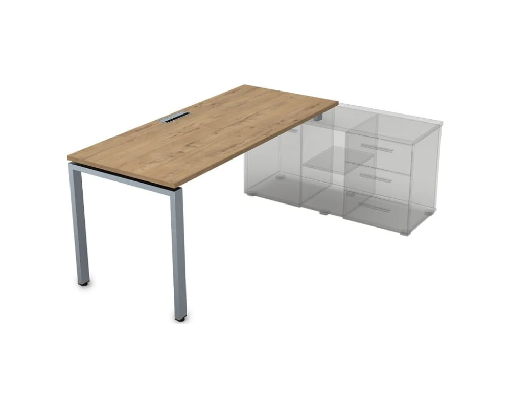 Стол рабочий прямолинейный для крепления на тумбу (1800*900*750) СП-П.995 GLOSS