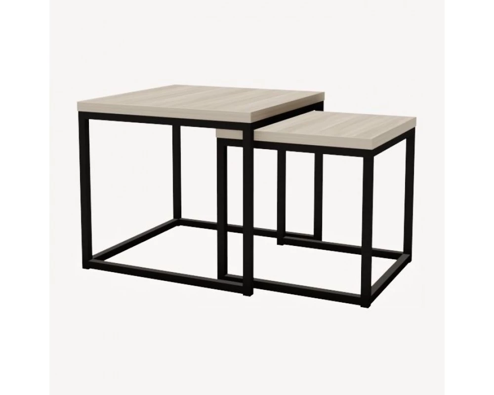 Комплект журнальных столов SET LOGIC (900x900x450)