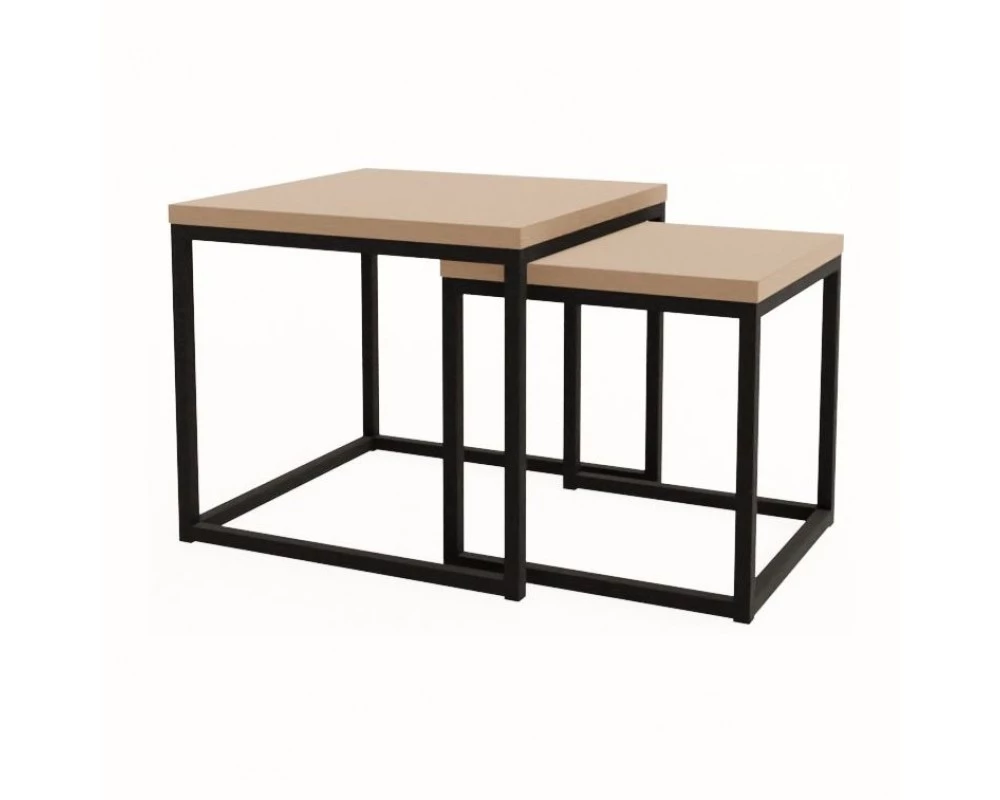 Комплект журнальных столов SET LOGIC (900x900x450)