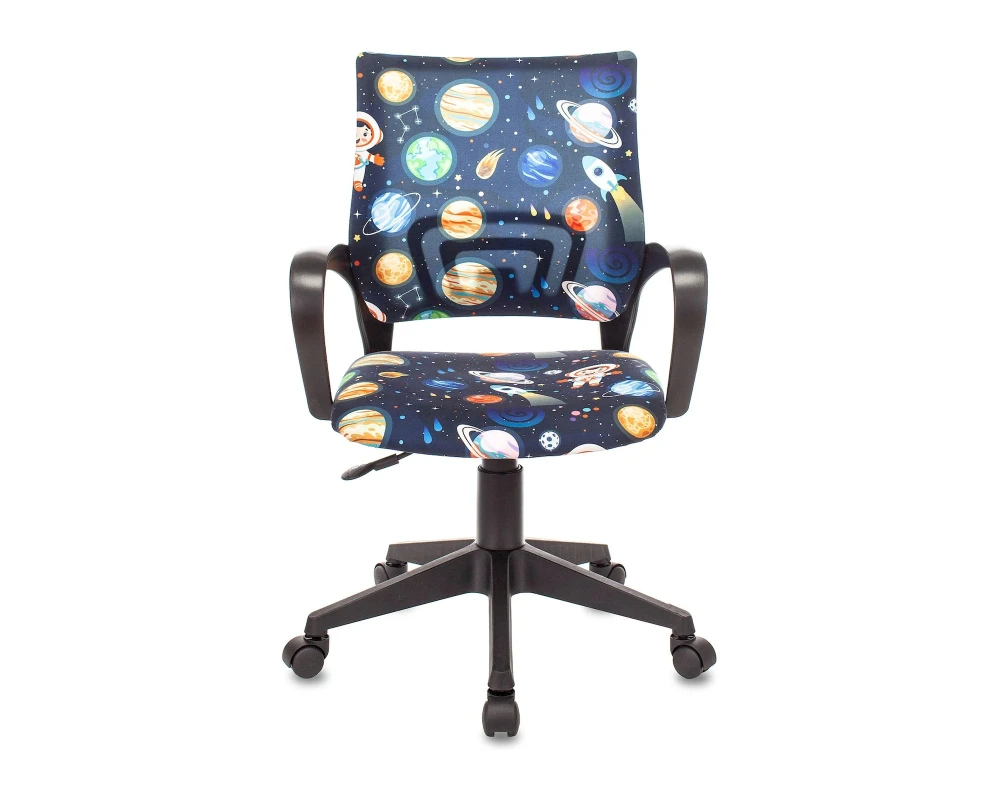 Кресло Бюрократ БЮРОКИДС 1 / BUROKIDS 1 Ткань, Темно-синий