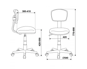 Кресло Бюрократ CH-W299 images