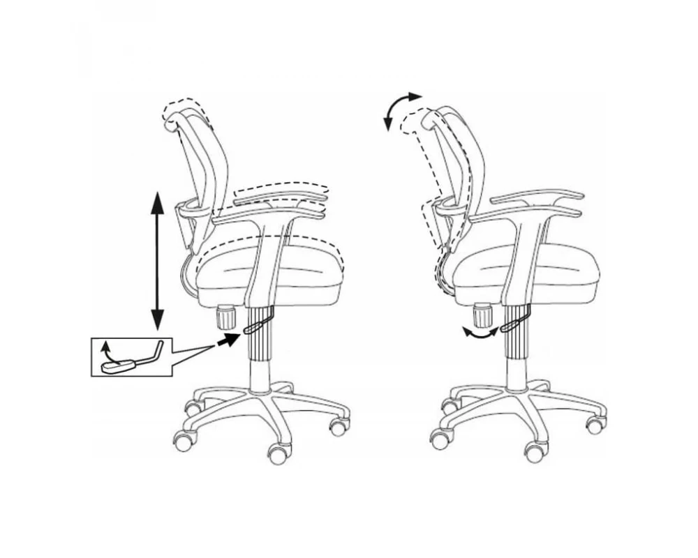 Кресло Бюрократ CH-W797