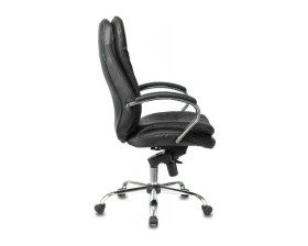 Кресло Бюрократ T-9950/BLACK Натуральная кожа, Черный images