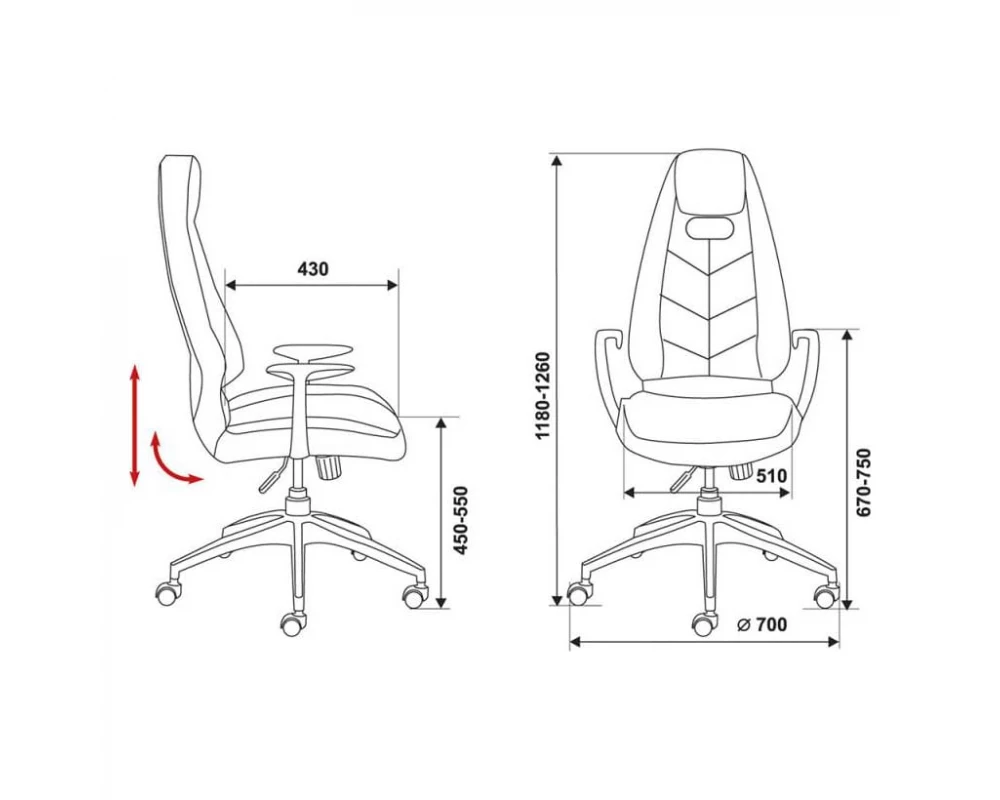 Кресло Бюрократ ZEN