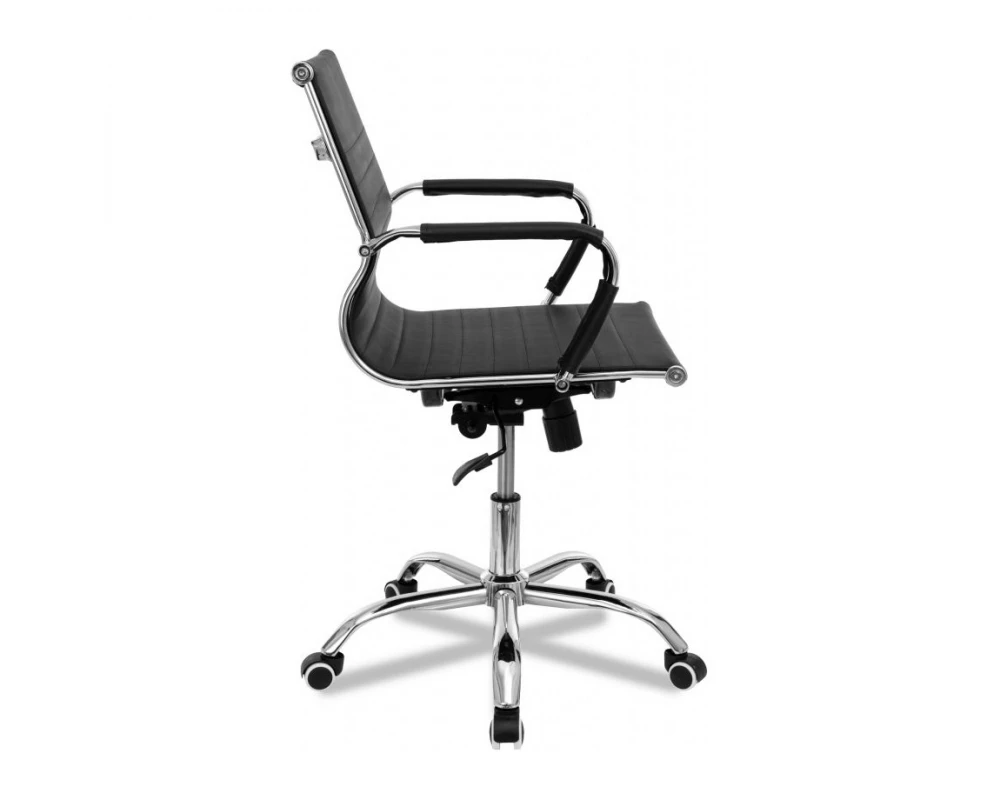 Кресло College CLG-621-B Экокожа, Черный