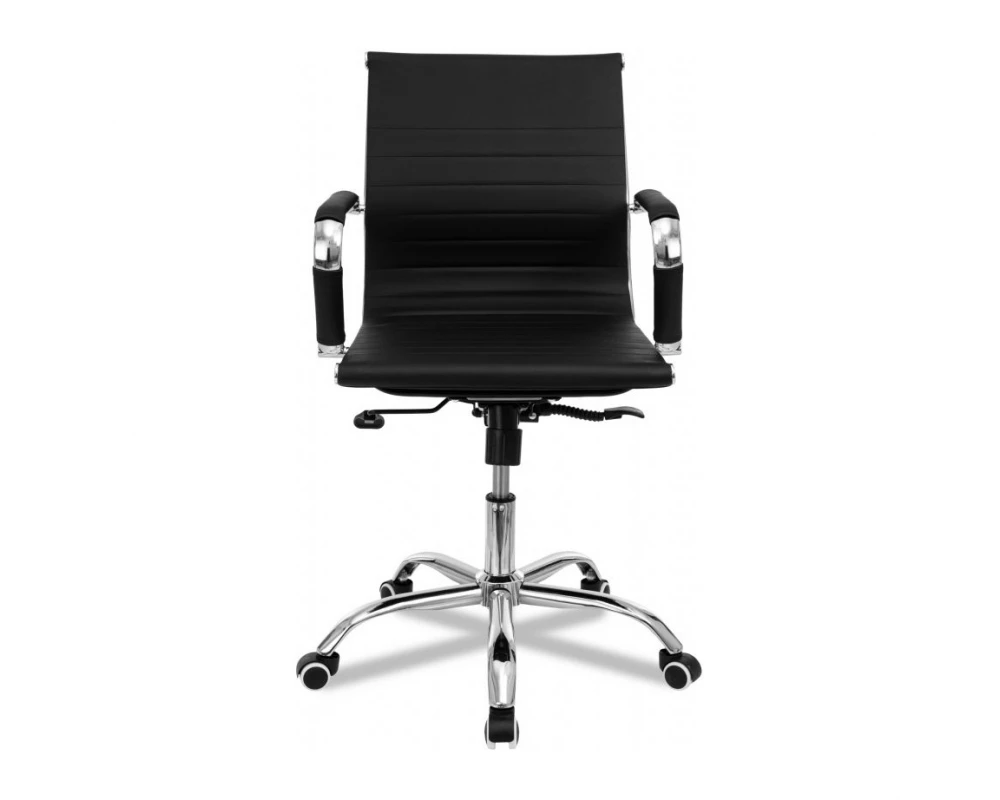 Кресло College CLG-621-B Экокожа, Черный