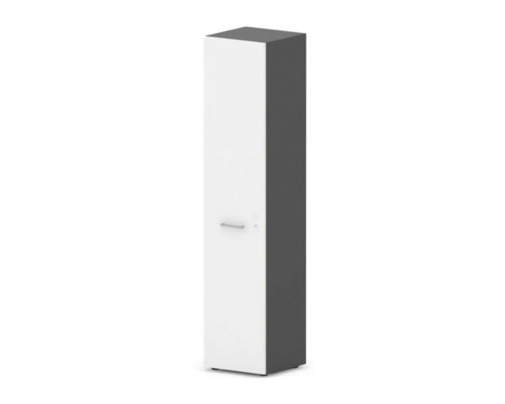 Шкаф закрытый узкий, 5 уровней, левый 40х40х183,5 Accord Director