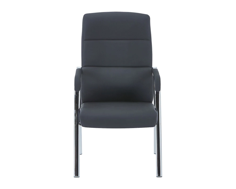 Кресло Everprof City Экокожа, Черный