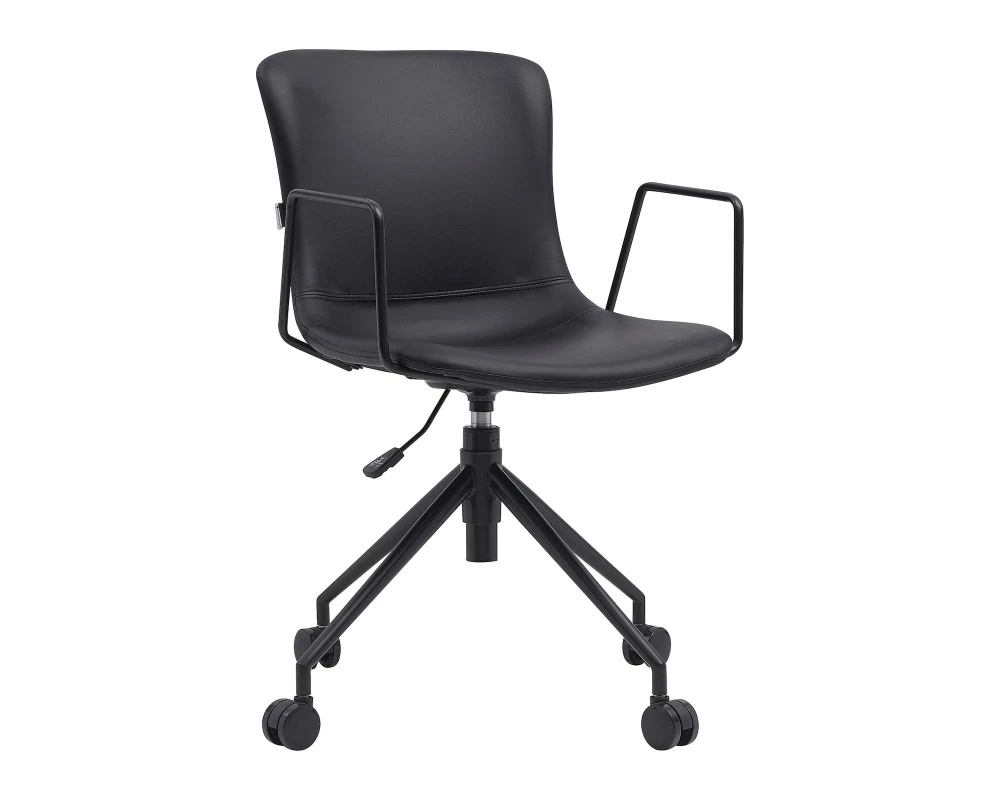 Кресло Everprof Expo Экокожа, Черный