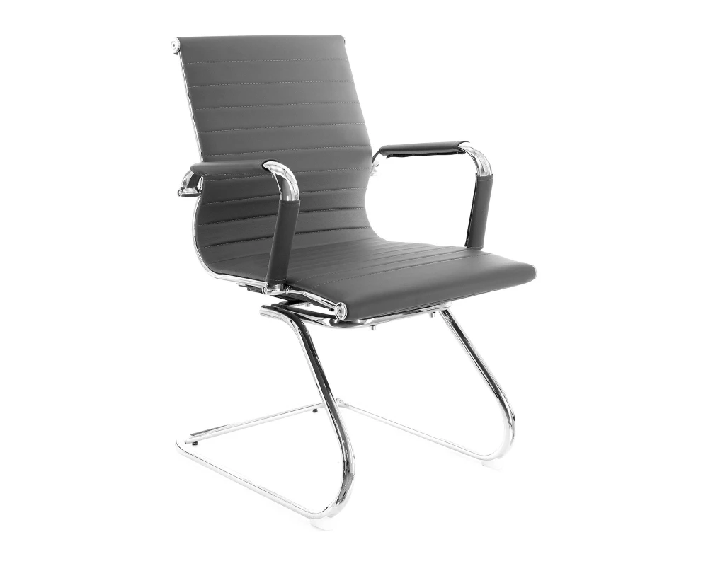 Кресло Everprof Leo CF Экокожа, Серый