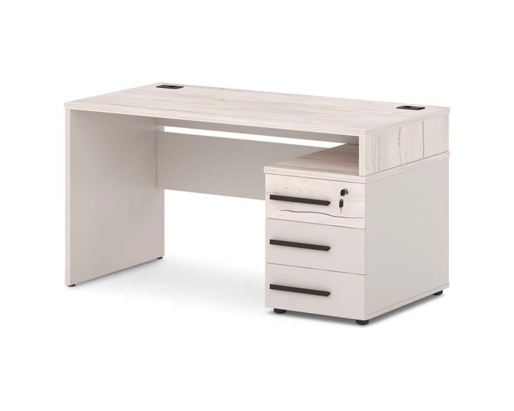 Стол с опорной тумбой 1400х700х750 Лавана / Lavana