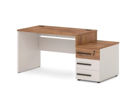 Стол с опорной тумбой 1618х700х750 Лавана / Lavana images