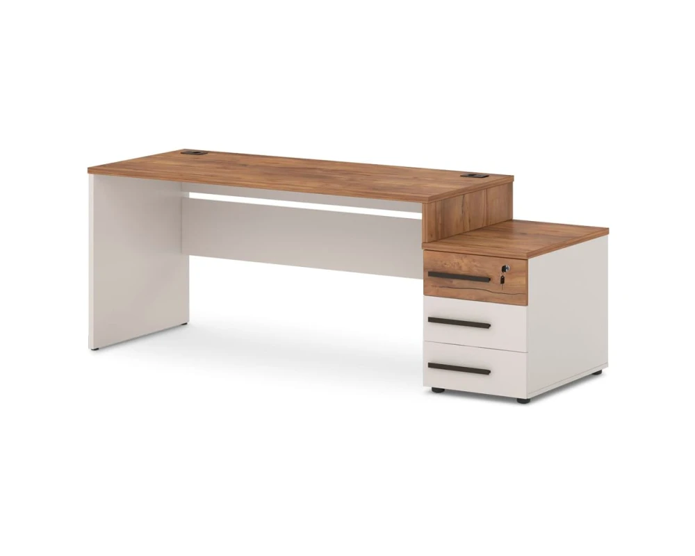 Стол с опорной тумбой 2018х700х750 Лавана / Lavana