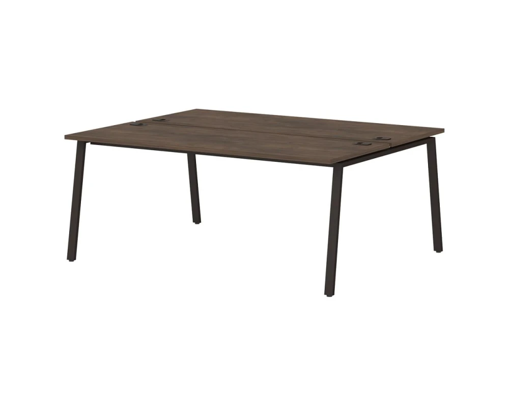 Стол-тандем на металлокаркасе 1800х1432х750 Лавана Стил / Lavana Steel