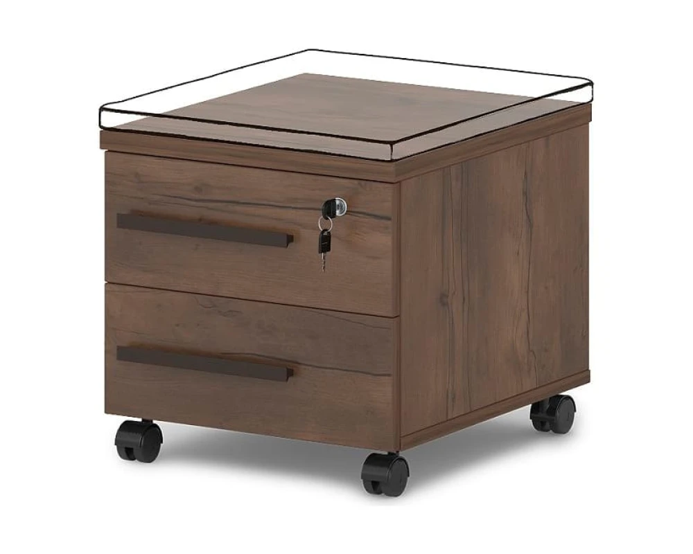 Тумба подкатная с замком на 1 ящик 450x510x435 Лавана / Lavana