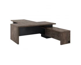 Стол руководителя с опорной тумбой T-920пр.1000 Торстон images