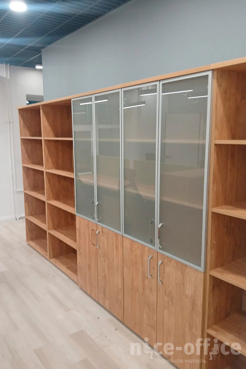 Стеллаж высокий широкий 800x420x1977 Onix фото в интерьере 2