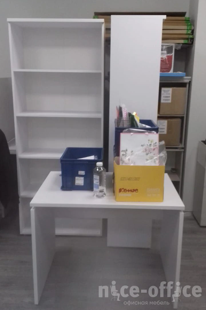 Стеллаж высокий широкий 800x420x1977 Onix фото в интерьере 1