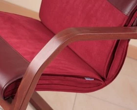 Кресло ЛОНДОН В, комб, дерево images