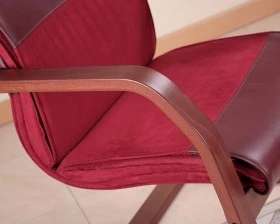 Кресло ЛОНДОН В, комб, дерево images