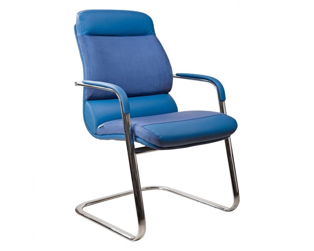 Кресло КОМФОРТ В, комб, хром