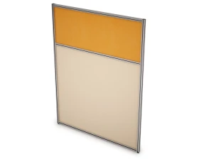 Перегородка напольная комби ЛДСП+Ткань 900x1300x29 АРГО images