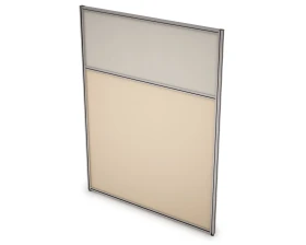 Перегородка напольная комби ЛДСП+Ткань 900x1300x29 АРГО images