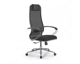 Кресло ErgoLife Set 15/подл.131/осн.Synchro 052 Сетка/Ткань, Черный images