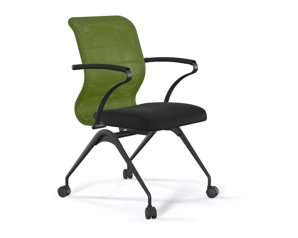 Кресло Sit 8 M4-8K F56.W01 Сетка/Ткань, Зеленый/Черный