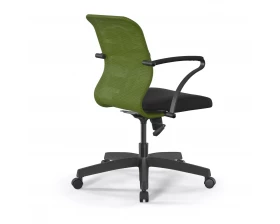 Кресло Sit 8 M4-8K M09.B02.G15.W01 Сетка/Ткань, Зеленый/Черный images